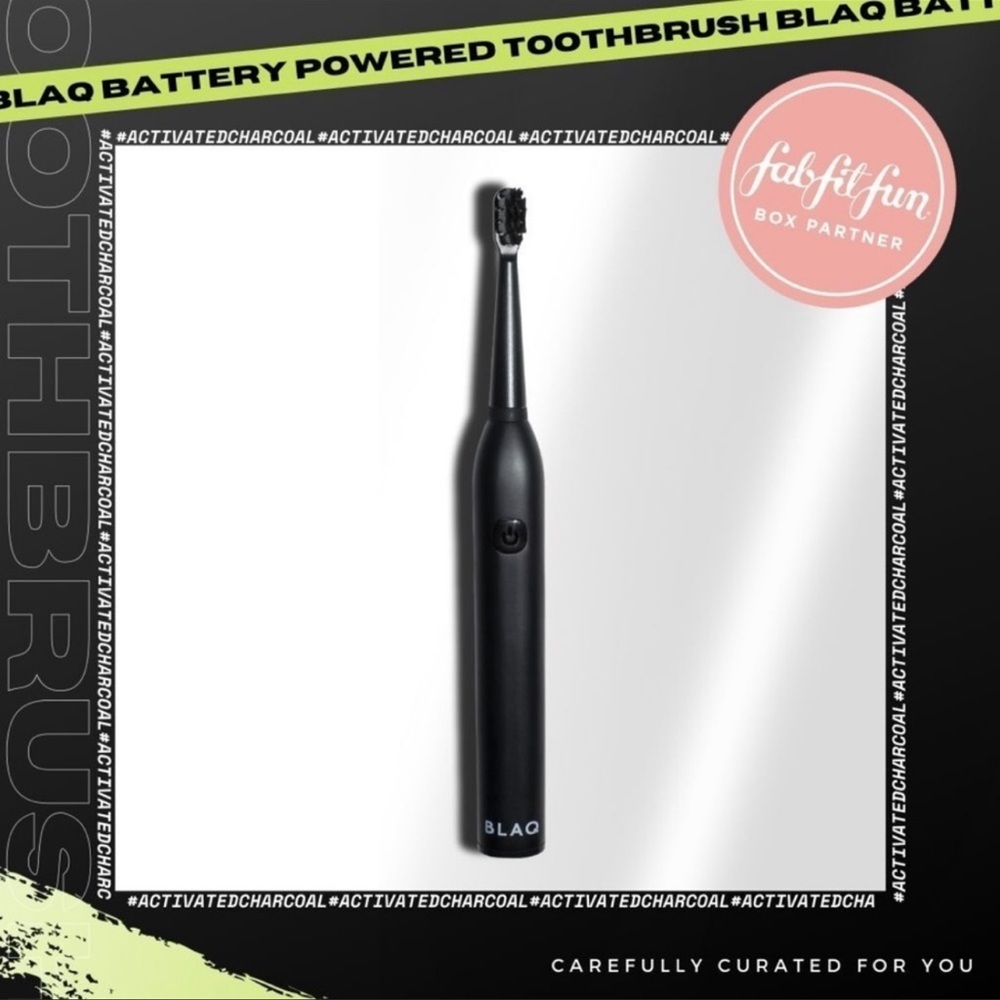 BLAQ Battery Powered Toothbrush $50 retail - NIB